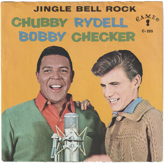 Bobby Rydell & Chubby Checker - Jingle Bell Rock / Jingle Bell Imitations (w/PS)
