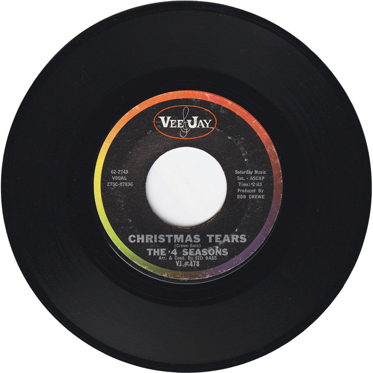 The Four Seasons - Santa Claus Is Coming To Town / Christmas Tears