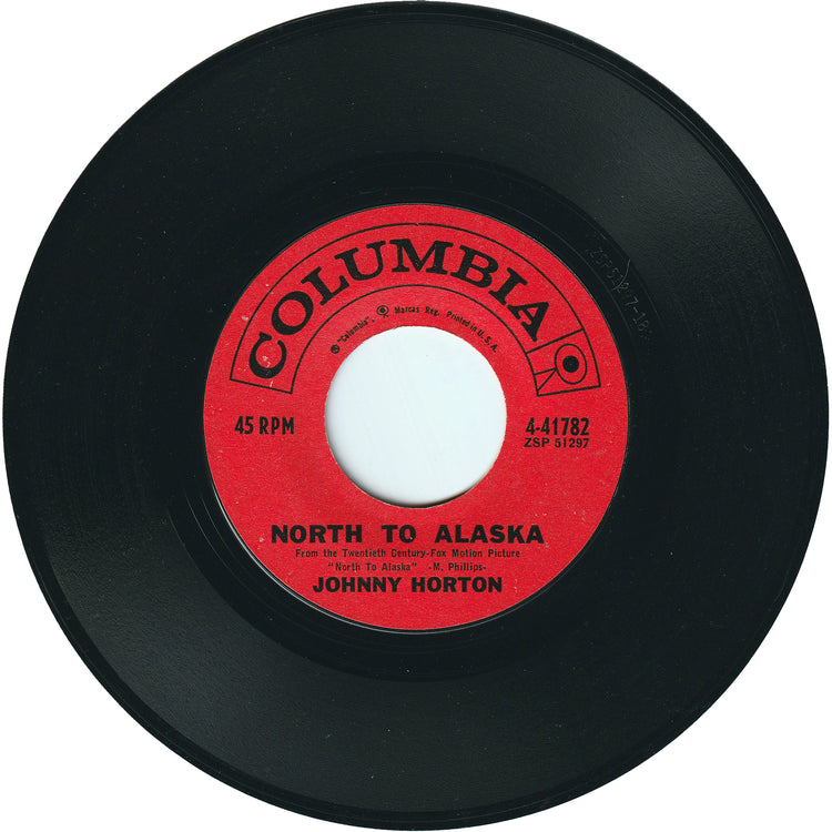 Johnny Horton - North To Alaska / The Mansion You Stole (w/PS)