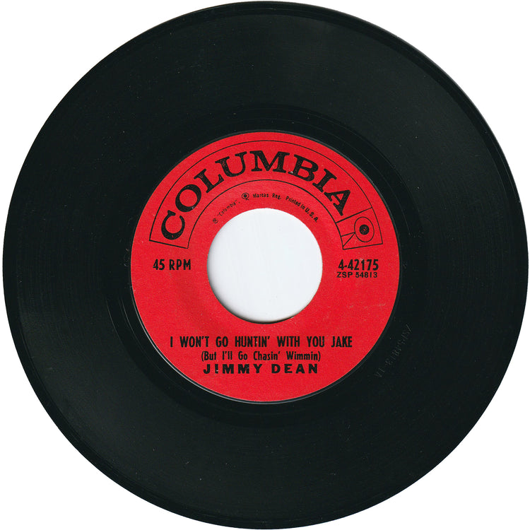 I Won T Go Huntin With You Jake Jimmy Dean - Big Bad John / I Won't Go Huntin' With You Jake – NIGHT