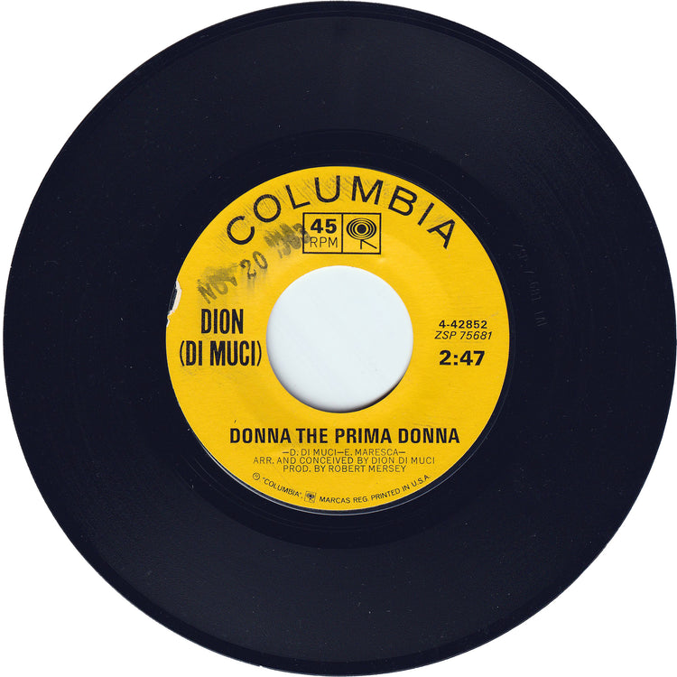 Dion - Donna The Prima Donna / You're Mine