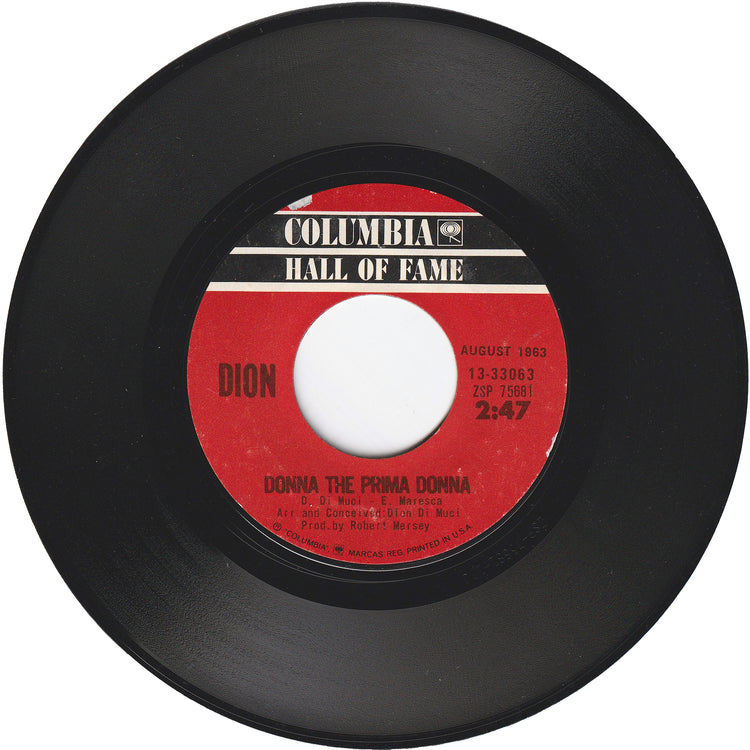 Dion - Donna The Prima Donna / Ruby Baby (Re-Issue)