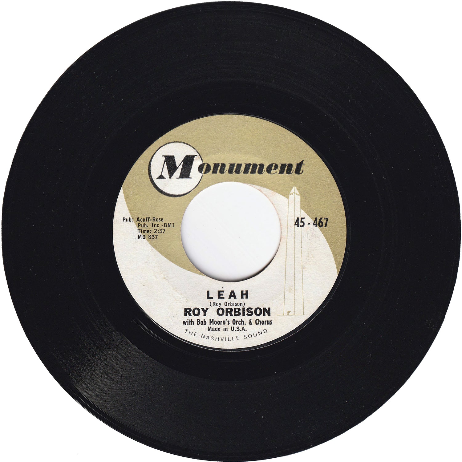 Roy Orbison - Workin' For The Man / Leah