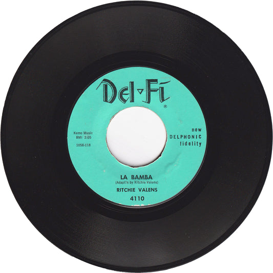 Ritchie Valens - La Bamba / Donna (Light blue label)