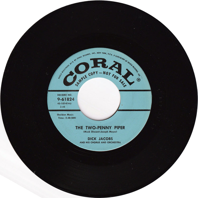 Dick Jacobs - Rock-A-Billy Gal / The Two-Penny Piper (Promo)