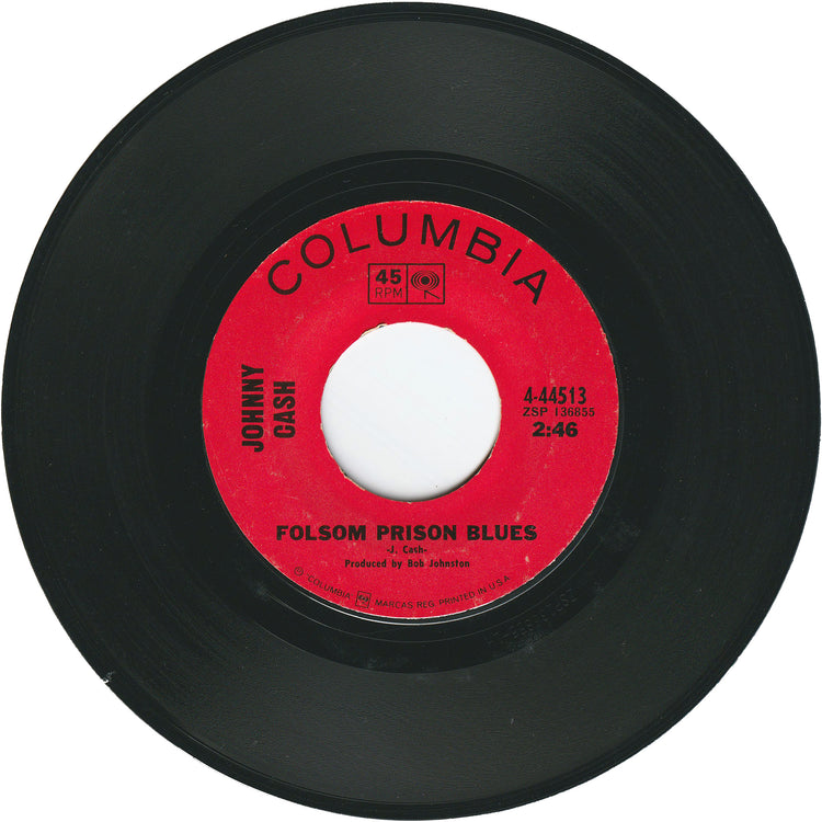 Johnny Cash - Folsom Prison Blues / The Folk Singer