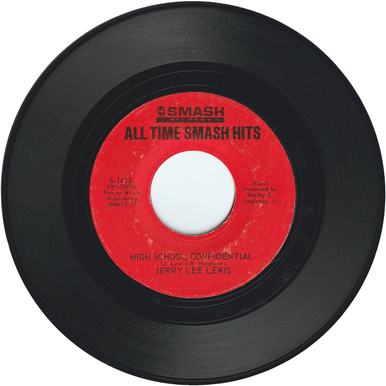 Jerry Lee Lewis - Great Balls Of Fire / High School Confidential (SMASH label Version)