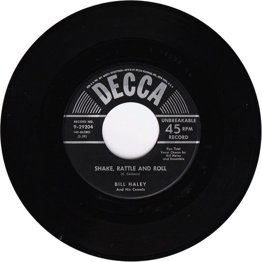 Bill Haley & his Comets - Shake, Rattle & Roll / A. B. C. Boogie [1st.press]