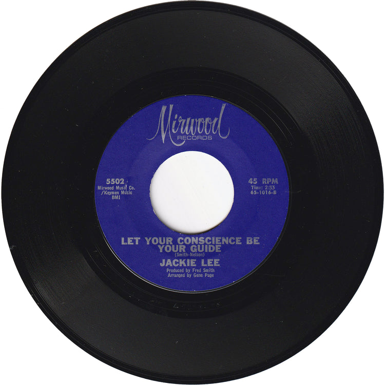 Jackie Lee - The Duck / Let Your Conscience Be Your Guide