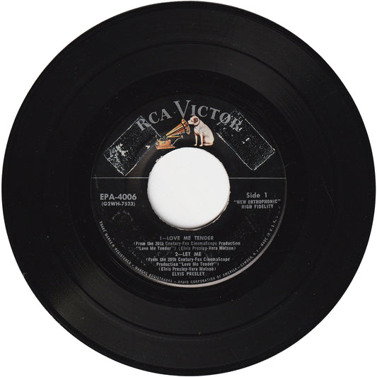 Elvis Presley - Love Me Tender [45rpm, 7inch, EP]