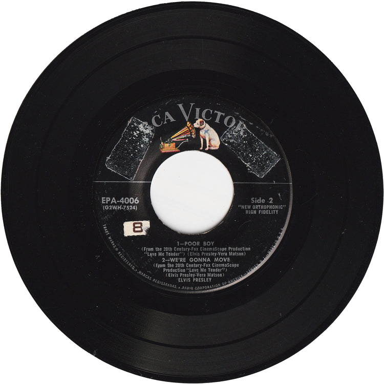 Elvis Presley - Love Me Tender [45rpm, 7inch, EP]