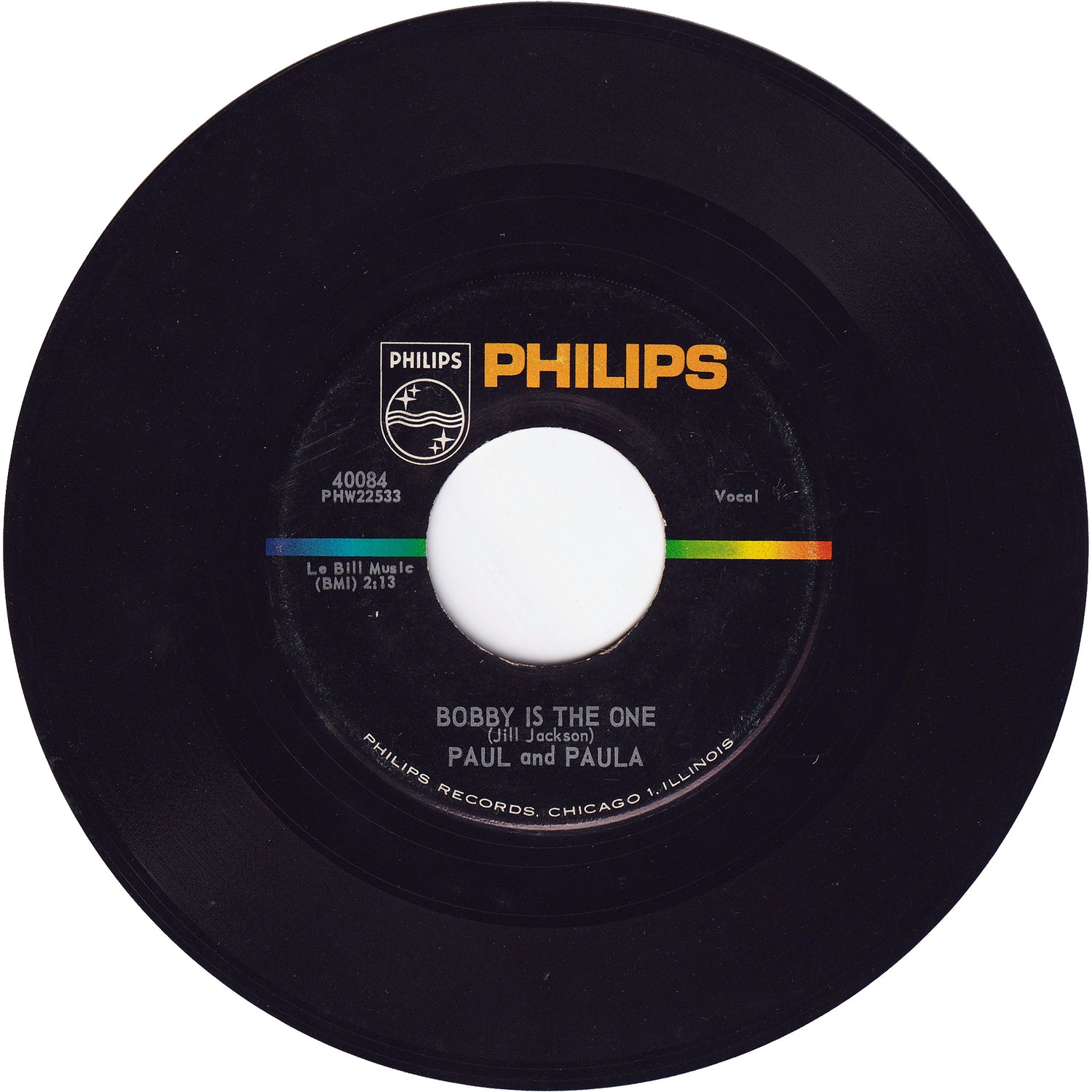 Paul & Paula - Hey Paula / Bobby Is The One – NIGHT BEAT RECORDS