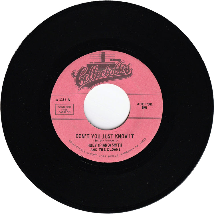 Huey "Piano" Smith & The Clowns - Don't You Just Know It / High Blood Pressure (Re-Issue)