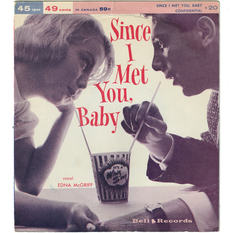 Buddy Lucas - Confidential / Edna McGriff - Since I Met You Baby (w/PS)