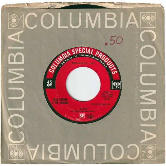 Paul Revere & The Raiders - SS 396 / Corvair Baby