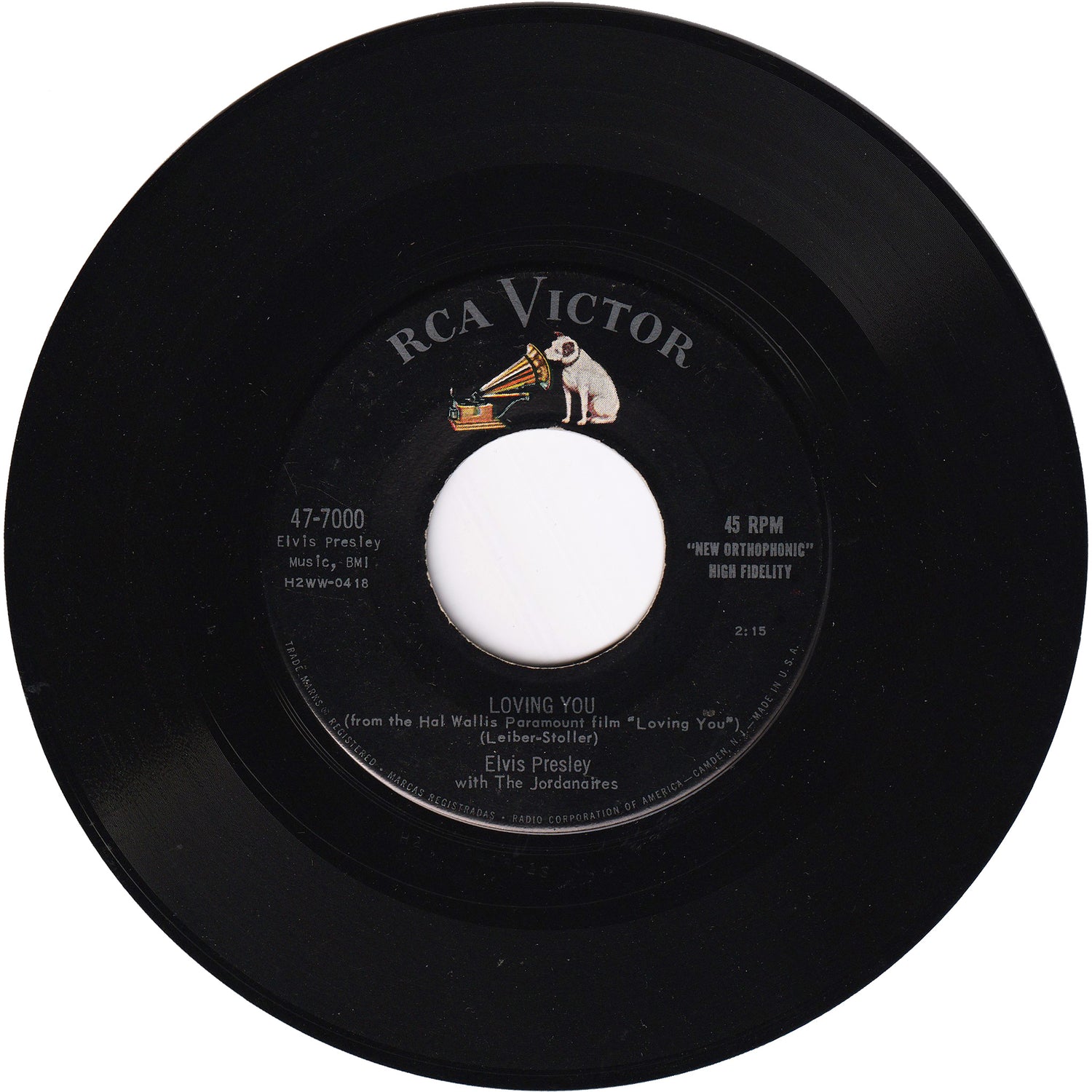 Elvis Presley - (Let Me Be Your) Teddy Bear / Loving You – NIGHT BEAT  RECORDS