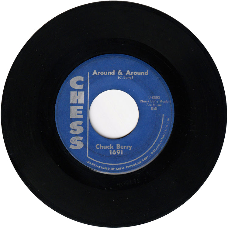 Chuck Berry - Johnny B. Goode / Around & Around (2nd.press)