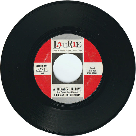 Dion & The Belmonts - A Teenager In Love / I've Cried Before