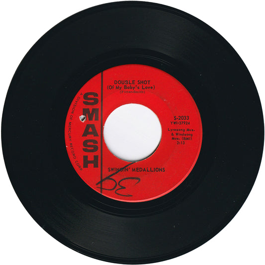 The Swingin' Medallions - Double Shot (of My Baby's Love) / Here It Comes Again