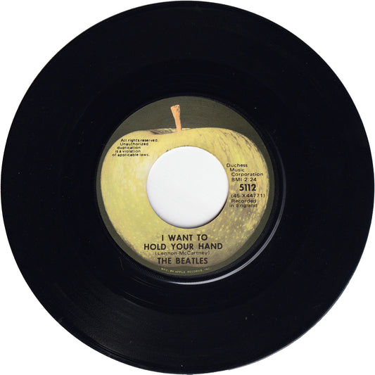 The Beatles - I Want To Hold Your Hand / I Saw Her Standing There (Re-Issue)