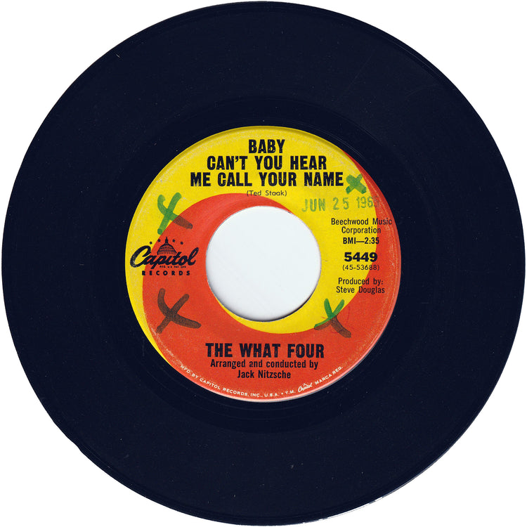 The What Four - Anything For A Laugh / Baby Can't You Hear Me Call Your Name