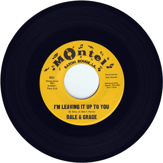 Dale & Grace - I'm Leaving It Up To You / That's The What I Like About You