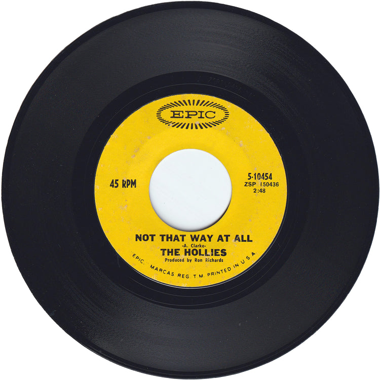 The Hollies - Sorry Suzanne / Not That Way At All
