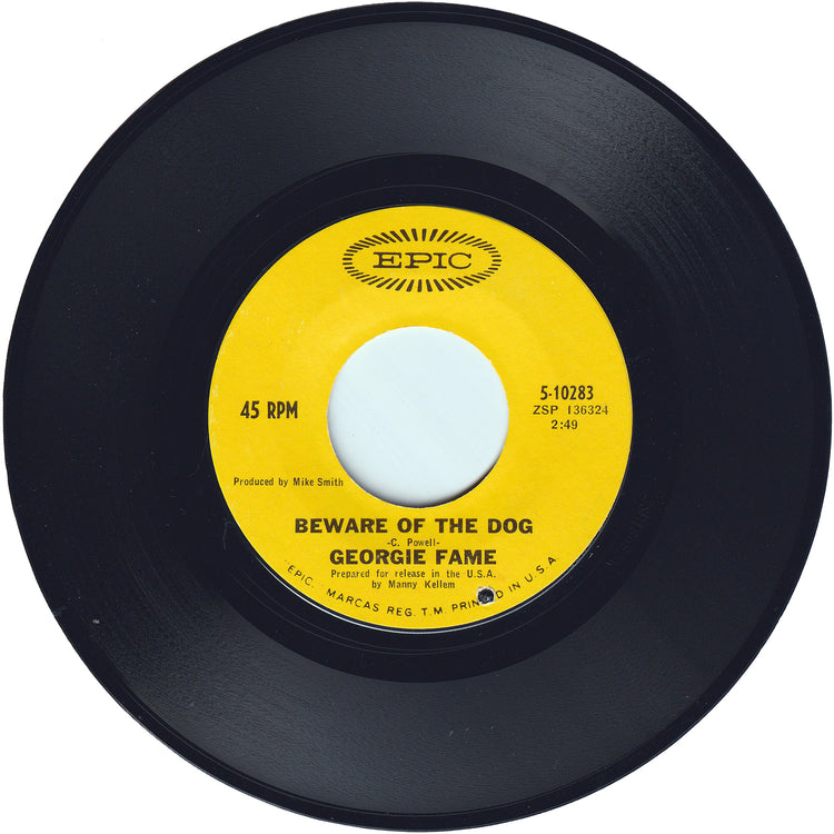 Georgie Fame - The Ballad Of Bonnie & Clyde / Beware Of The Dog
