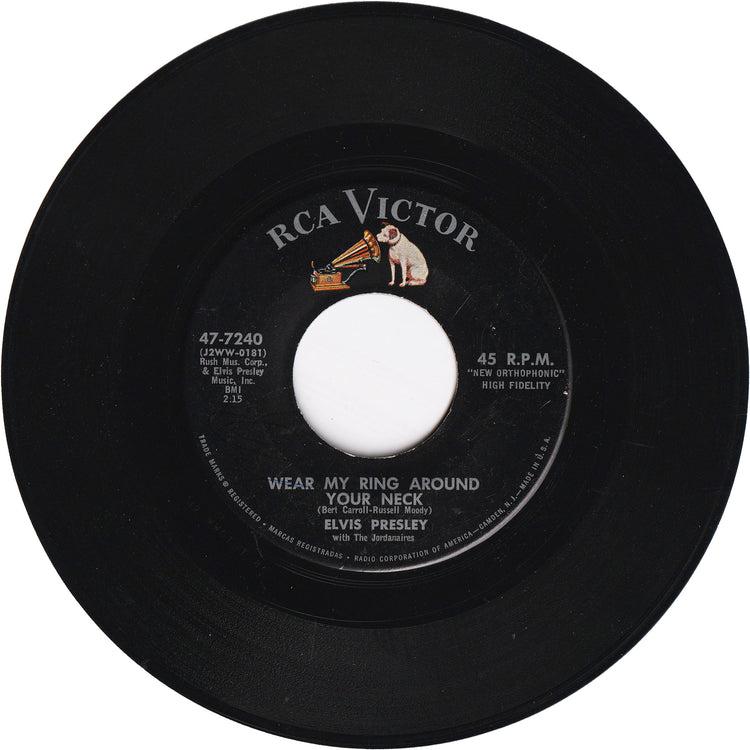 Elvis Presley - Wear My Ring Around Your Neck / Doncha' Think It's Time
