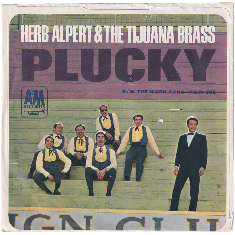 Herb Alpert & The Tijuana Brass - The Work Song / Plucky (w/PS)