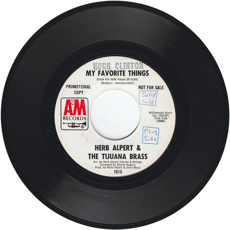 Herb Alpert & The Tijuana Brass - My Favorite Things / She Touched Me (Promo)