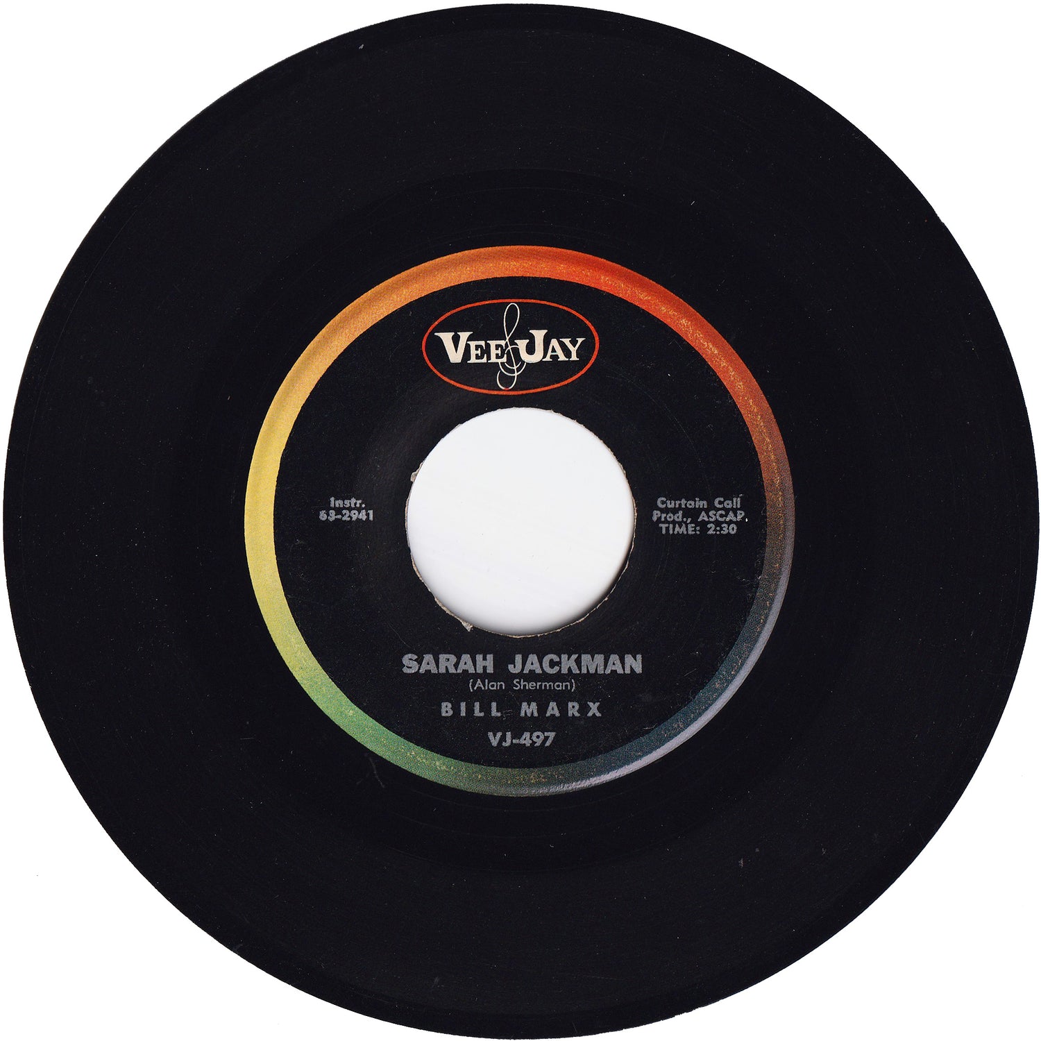 Bill Marx - Pick A Bale Of Cotton / Sarah Jackman – NIGHT BEAT RECORDS