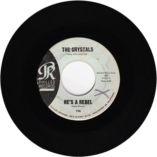 The Crystals (Darlene Love) - He's A Rebel / I Love You Eddie