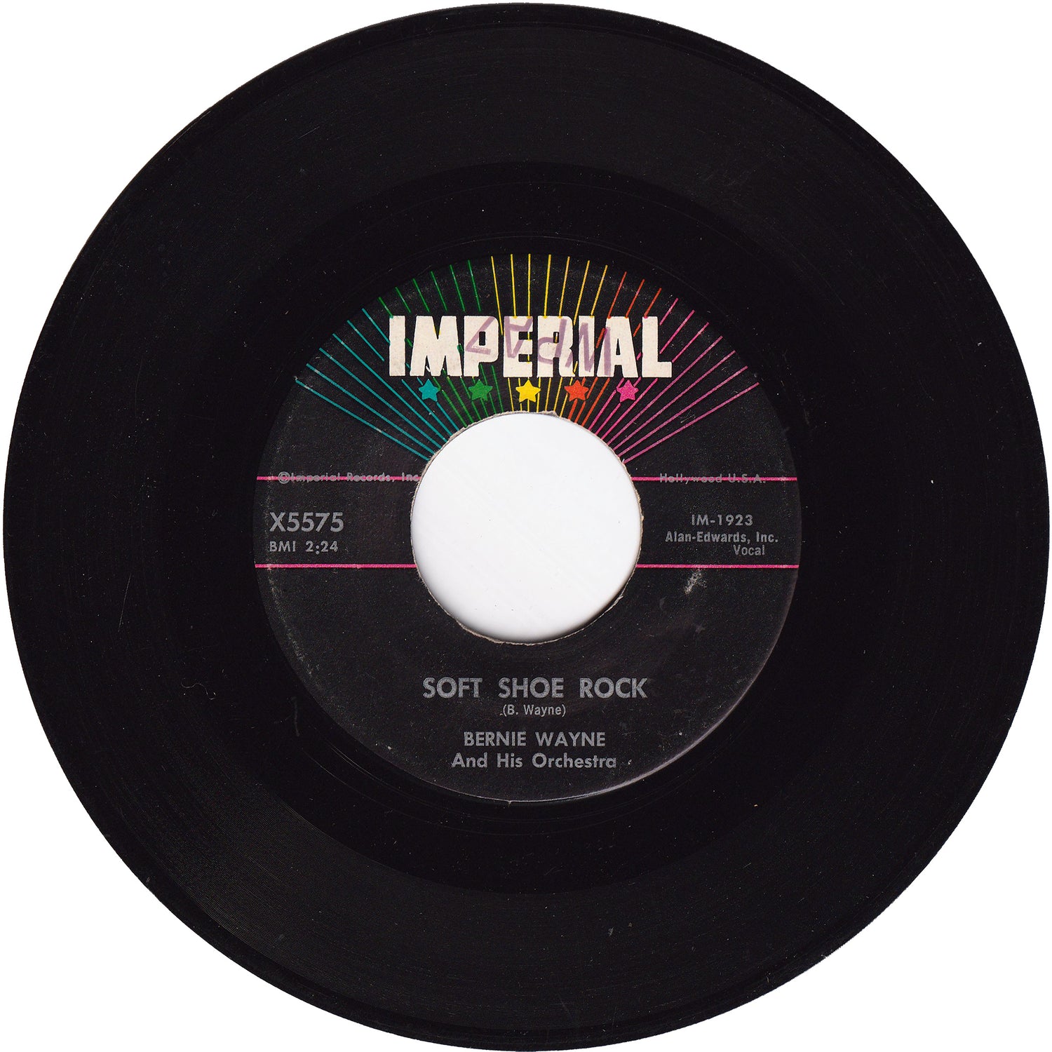 Bernie Wayne - Soft Shoe Rock / The Whistling Pixie – NIGHT BEAT 