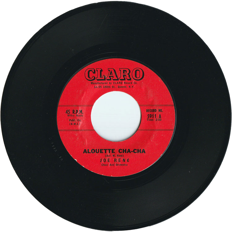 Joe Rene - Do The Cha Cha, Papa / Alouette Cha Cha