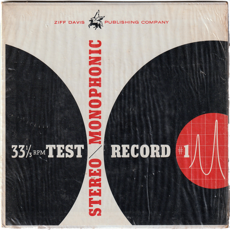 No Artist - Stereo-Monophonic Test Record #1 [33rpm, 7inch, EP, w/PS]