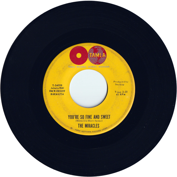 The Miracles - I Like It Like That / You're So Fine & Sweet