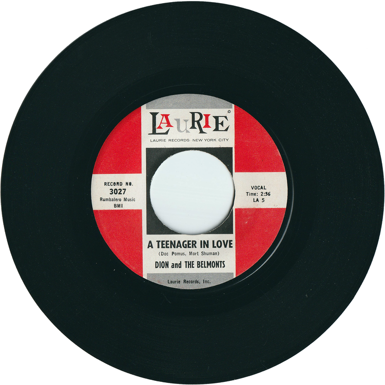 Dion & The Belmonts - A Teenager In Love / I've Cried Before