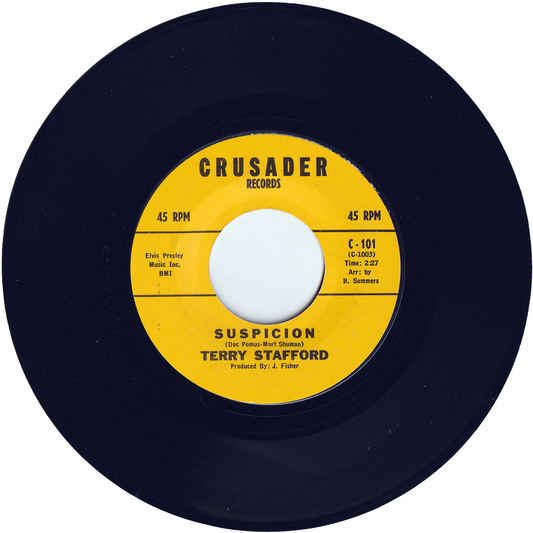 Terry Stafford - Suspicion / Judy