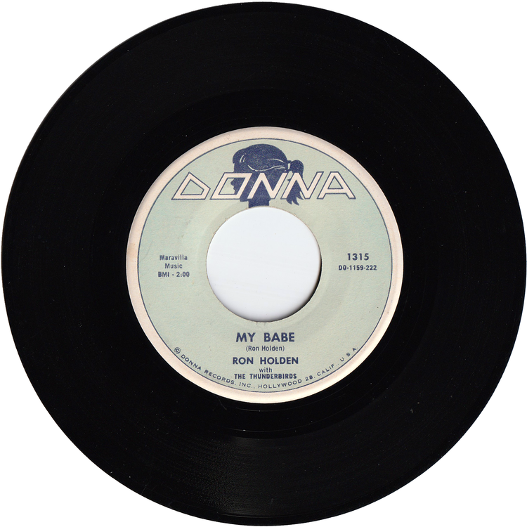 Ron Holden - Love You So / My Babe (DONNA Light Blue Label)