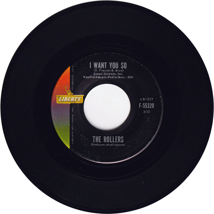 The Rollers - The Continental Walk / I Want You So