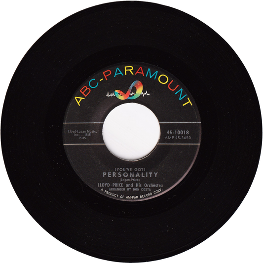 Lloyd Price - (You've Got) Personality / Have You Ever Had The Blues