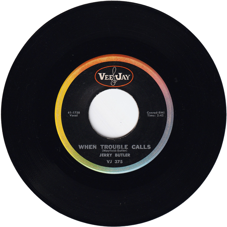 Jerry Butler - Find Another Girl / When Trouble Calls