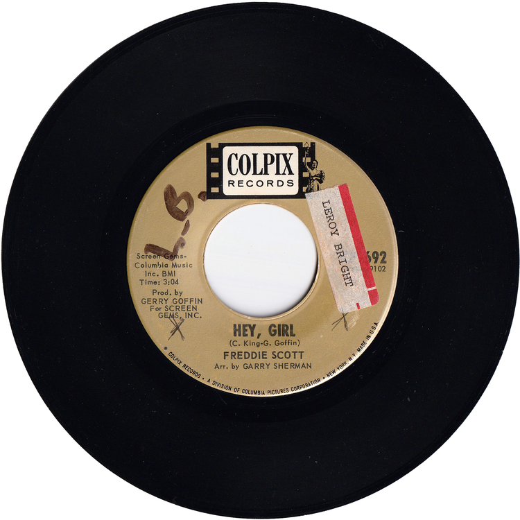 Freddie Scott - Hey, Girl / The Slide