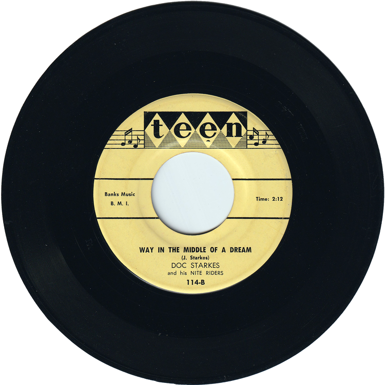 Doc Starkes & his Nite Riders - Apple Cider / Way In The Middle Of A Dream [TEEN label]