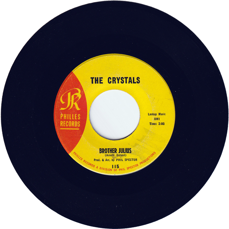 The Crystals - Then He Kissed Me / Brother Julius