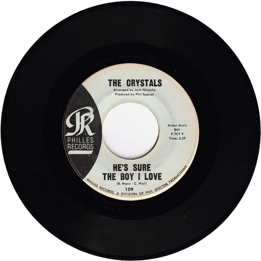 The Crystals (Darlene Love) - He's Sure Boy I Love / Walkin' Along La La La