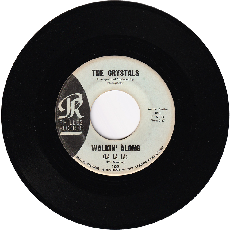 The Crystals (Darlene Love) - He's Sure Boy I Love / Walkin' Along La La La