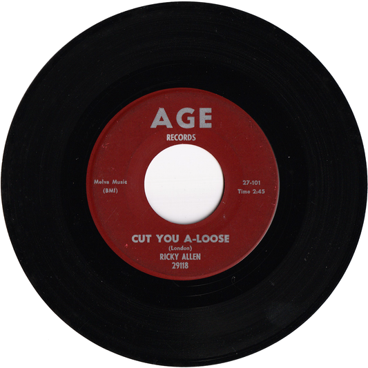 Ricky Allen - Cut You A-Loose / Faith