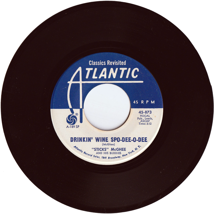 Sticks McGhee - Drinkin' Wine Spo-Dee-O-Dee / Blues Mixture (Re-Issue)